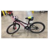MONGOOSE EXCURSION BLACK & PINK BICYCLE