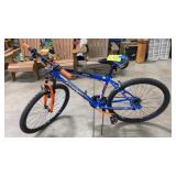 RALLYE DESCENT BLUE/ORANGE BICYCLE
