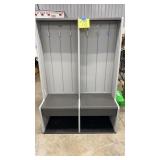 LIFETIME HOME/GARAGE STORAGE LOCKER W/ HOOKS