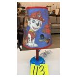PAW PATROL TABLE LAMP