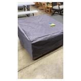NEW SUNBRELLA INDUSTRIAL LOOK FIRE PIT W/ COVER