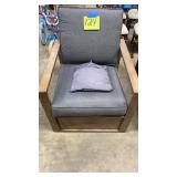 NEW SUNBRELLA INDUSTRIAL LOOK ALUMINUM PATIO CHAIR