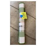 NEW THRESHOLD GREEN PLAID OUTDOOR RUG