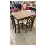HOME MERIDIAN PUB TABLE & 4 CHAIRS