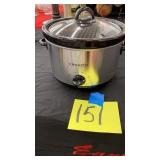 ROUND CROCK POT W/ LID