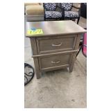 DRIFTWOOD COLOR 2 DRAWER NIGHTSTAND