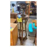 TALL PLANT STAND W/ DECORATOR URN