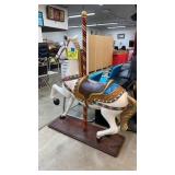 LARGE CAROUSEL HORSE