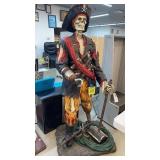 LARGE 6FT SKELETON PIRATE