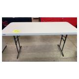 LIFETIME 6FT ADJUSTABLE HEIGHT FOLDING TABLE