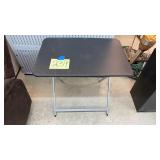 LIFETIME BLACK FOLDING TABLE