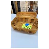 LOT OF 2 LONGABERGER BASKETS