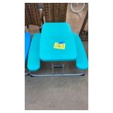 LIFETIME KIDS TEAL FOLDING PICNIC TABLE