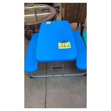 LIFETIME BLUE KIDS FOLDING PICNIC TABLE