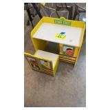 KIDS SESAME STREET DESK W/ CHAIR