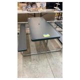 LIFETIME ADULT 6FT PLASTIC PICNIC TABLE