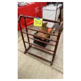 WOOD QUILT RACK