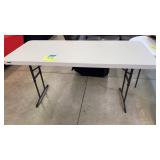 LIFETIME 6FT ADJUSTABLE HEIGHT FOLDING TABLE