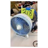 LOT OF 2 TABLE TOP FANS