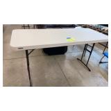 LIFETIME 6FT ADJUSTABLE HEIGHT FOLDING TABLE