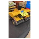 LOT OF 2 METAL TONKA TRUNKS