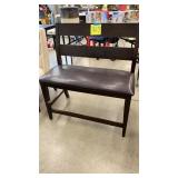 PUB HEIGHT PADDED BENCH SEAT