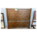 QUEEN SIZE BARNYARD STYLE BED FRAME