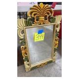 FRAMED DECORATOR WALL MIRROR
