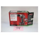 CRAFTSMAN 19.2V 3/8' DRILL/DRIVER KIT
