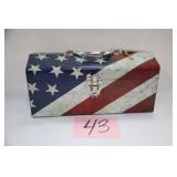 AMERICAN FLAG TOOL BOX