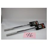 LOT OF 2 19' 3/4' DRIVE FLEX HANDLES