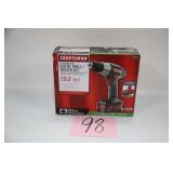 CRAFTSMAN 19.2V 3/8' DRILL/DRIVER KIT