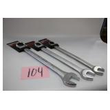 LOT OF 3 NEW WRENCHES