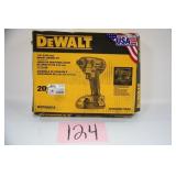 DEWALT 20V 1/4' IMPACT DRIVER KIT