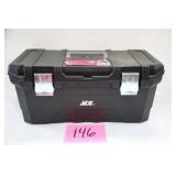 NEW ACE 20' BLACK PLASTIC TOOL BOX