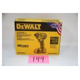 DEWALT 20V 1/4' IMPACT DRIVER KIT