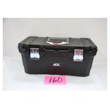 NEW ACE 20' BLACK PLASTIC TOOL BOX