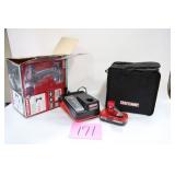 CRAFTSMAN 19.2V BATTERY, CHARGER & CASE ONLY