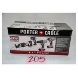 PORTER CABLE 4 TOOL COMBO KIT
