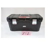 NEW ACE 20' BLACK PLASTIC TOOL BOX