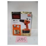 BLACK & DECKER 18V CORDLESS DRILL/DRIVER