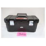 NEW ACE 20' BLACK PLASTIC TOOL BOX