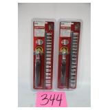 2 CRAFTSMAN 17PC WOBBLE RATCHET MULTI DRIVE TOOLS