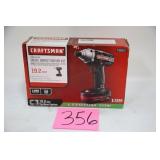 CRAFTSMAN 19.2V 1/4' IMPACT DRIVER KIT