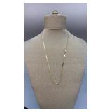 14K GOLD (STAMPED ITALY) NECKLACE 14K GOLD (STAMPED ITALY) NECKLACE