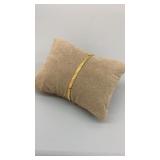 18K GOLD BRACELET (MARKED 750) 18K GOLD BRACELET (MARKED 750)