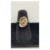 14K WHITE GOLD RING SETTING - NO STONES SIZE 5 14K WHITE GOLD RING SETTING - NO STONES SIZE 5