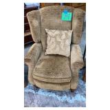 BROWN DECORATOR RECLINING CHAIR BROWN DECORATOR RECLINING CHAIR