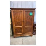 HOOKER SLIDE OUT DESK CABINET W/ POWER BUTTONS HOOKER SLIDE OUT DESK CABINET W/ POWER BUTTONS