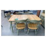 CANADEL DINING TABLE & 6 CHAIRS W/ 1 LEAF CANADEL DINING TABLE & 6 CHAIRS W/ 1 LEAF